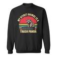 Trash Panda Spirit Animal Sweatshirt - Raccoon Enthusiast Gift