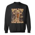 Tung Tung Tung Sahur Baseball Bat Italian Brainrot Sweatshirt