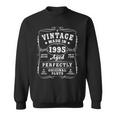 Vintage 30 Birthday Decorations 30Yr 1995 30Th Birthday Sweatshirt