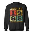 Vintage January 1995 28Th Birthday Sweatshirt