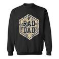 Vintage Rad Camo Dad Daddy Papa Happy Father's Day For Men Sweatshirt
