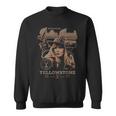 Yellowstone Iconic Beth Dutton Distressed Big Chest Poster Sweatshirt