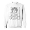 Benson First NameWith Glasses Personalized Vintage Sweatshirt