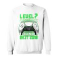 Children's Level 7 Birthday Boy Gamer 2018 7Th Birthday Sweatshirt