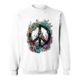 Cravate De Costume Hippie Avec Symbole De La Paix Des Années 60 Et 70 Sweater e