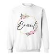 Damen Braut Bride Junggesellenabschied Dezent Herz Jga Bride To Be Sweatshirt