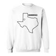 Epic Threadz Carte De L'état Du Texas Brownfield Tx Sweater e