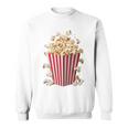 Fancy Dress & Carnival Retro Popcorn Costume Blue Sweatshirt