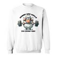 Sheep Motivation Motivational Saying Fun Humour Gray Sweatshirt