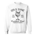 Gin And Tonic Cocktail Lovers Idea Sweatshirt