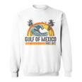 Gulf Of Mexico Since 1672 Vintage Beach Summer Vacation Sweatshirt
