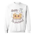Happy Pi Day Be Irrational Cute Math Geek Kawaii Pie Sweatshirt