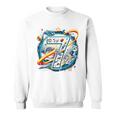 Kinder Astronaut 7 Geburtstag Weltraum Jungen 7 Jahre Raumschiff Sweatshirt