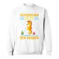 Kinder Seepferdchen 2025 Frühschwimmer Abzeichen Sweatshirt