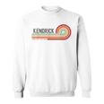 I Love Kendrick Personalizado Retro Sunset Primer Nombre Camisa de entrenamiento