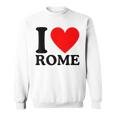 I Love Rome I Heart Rome Camisa de entrenamiento