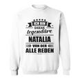 Name Nataliaorname Namensgeschenke Namenstag Fun Sweatshirt