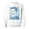 Nikola Tesla Illustration By Glitschika s Sweatshirt