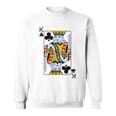 Playing Card King Of Clubs I Cross King S Sweatshirt