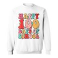 Retro Happy 100Th Day Of School Teachers Kid Happy 100 Days Sweatshirt