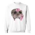 Sad Hamster Meme Drink Bottle Gray Sweatshirt