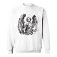 Saint Michael The Archangel Tattoo Style Sweatshirt