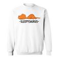 Sleepysaurus Schlaf Schlafanzug Nachthemd Dinosaurier Sweatshirt