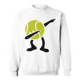 Tennis Dabbing Tennis Ball Tennis Player Ball Sport Sweatshirt