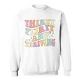 Thirty Flirty And Thriving 30Th Birthday Retro 30 Years Sweatshirt