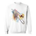 Trombone Instrument De Musique Motif Trombone Sweater e