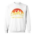 Vintage Gatlinburg Tennessee Tn Mountains Hiking Souvenir Sweatshirt