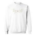 Y2k 90S Stars Tattoo Style Star Brown Sweatshirt