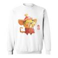 Year Of The Rat Chinese Zodiac Animal Horoscope Red Seal Premium Sweatshirt