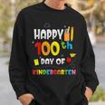 100 Days Of Kindergarten Happy 100Th Day Of School Teachers Sweatshirt Gifts for Him