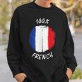 100 Französisches Hemd Stolzes Französisches Hemd Flagge Frankreich Sweatshirt Geschenke für Ihn