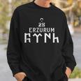 25 Erzurum Turkey Sweatshirt Geschenke für Ihn