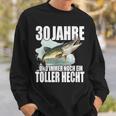 30 Jahre Und Noch Ein Toller Hecht Angler Birthday Sweatshirt Geschenke für Ihn