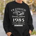 40Th Birthday Manintageintage 1985 Sweatshirt Geschenke für Ihn