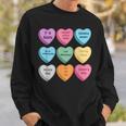 4Th Wing Candy Heart Xaden Riorson Valentines Hearts Sweatshirt Gifts for Him
