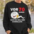 70Th Birthday Man 70 Years Decoration 70S 70Th Birthday Sweatshirt Geschenke für Ihn