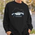 992 Gt3 Rs Silhouette Oldtimer 911 Gt3 Rs Retro Look Sweatshirt Geschenke für Ihn