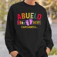 Abuelo 2025 Cargando Regalo Futuro Abuelo 2025 Camisa de entrenamiento Regalos para él