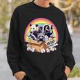 Adopt A Street Cat Opossum Raccoon Skunk Vintage Sweatshirt Gifts for Him