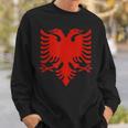 Albanian Flag Albania Eagle Shqip Shqiponja Albania Sweatshirt Geschenke für Ihn