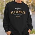 Alexander Limited Edition S Sweatshirt Geschenke für Ihn