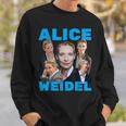 Alice Weidel Fan Merch Blue Sweatshirt Geschenke für Ihn