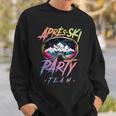 Apres Ski Party Team 2025 Colourful Sweatshirt Geschenke für Ihn