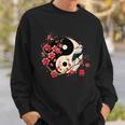 Arbre Sakura Style Yin Yang En Esthétique Sakura Ying Yang Sweater e Cadeaux pour lui