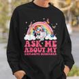 Ask Me About My Explosive Diarrhea Adult Inappropriate Sweatshirt Gifts for Him