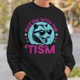 Autism Raccoon Joke Rizz Em With The Tism Meme Autism Sweatshirt Gifts for Him Autism Raccoon Joke Rizz Em With The Tism Meme Autism Sweatshirt Gifts for Him